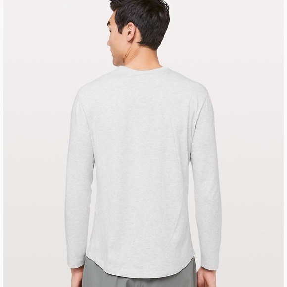 NWT Lululemon Light Gray 5 Year Basic Long Sleeve - Picture 4 of 8